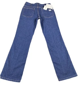 Tyndale FR Flame Resistant Jeans Womens 32 Straight Leg Pockets Denim Blue J233T - Picture 1 of 9