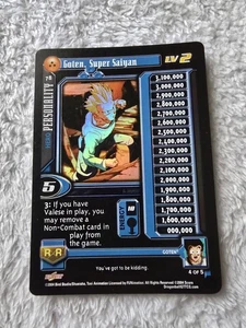 DBGT Dragon Ball GT Flat FOIL Goten, Super Saiyan 78 CCG Unlimited Super 17 Saga - Picture 1 of 5