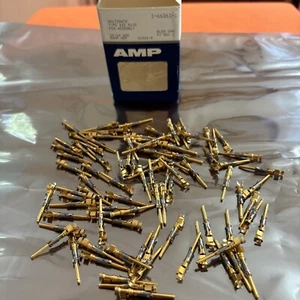 (Box of 92)TE/TYCO/AMP 1 66361-1 Type III Plus Pin Contact Crimp 14-18 AWG New - Picture 1 of 3