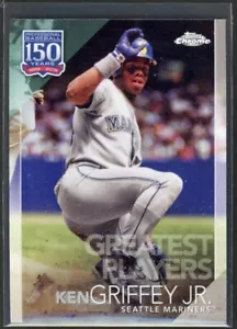 2019 Topps Chrome KEN GRIFFEY JR. Mariners Greatest Players Insert 150C-14 - Picture 1 of 2