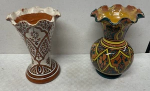 2 Vases anciens ( Safi Maroc ) - Picture 1 of 12