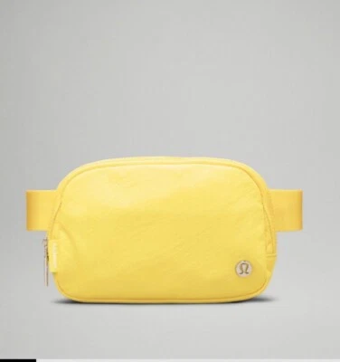BOLSO CINTURÓN LULULEMON EWHERE NUEVO CON ETIQUETAS 1L AMARILLO UTILITARIO Foto 1 de 3