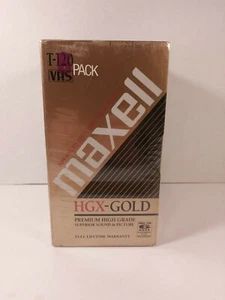 6 Pack Maxell "SPECIAL EVENT" HGXT-120 Video Cassette Tapes Sealed NOS HGXT120 - Picture 1 of 9