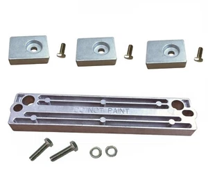Aluminum Anode Kit Fits Suzuki 200 - 350 HP Outboard Motors Includes Hardware - Picture 1 of 3
