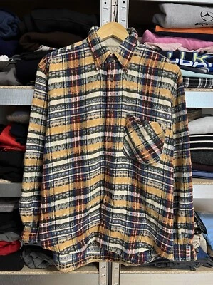 Vintage Marlboro Classics 90s Wool Flannel Button Up Shirt Overshirt Size M - Image 1 of 4