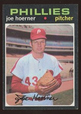 1971 Topps Joe Hoerner #166 Philadelphia Phillies
