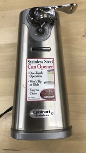 Cuisinart Deluxe Stainless Steel Can Opener SCO60C - USED (WORKS) - Picture 1 of 5
