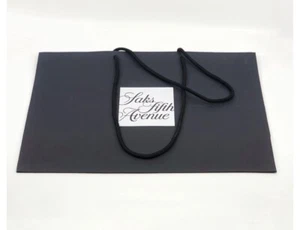 Saks Fifth Avenue Shopping Paper Tote Bag 17x11x6