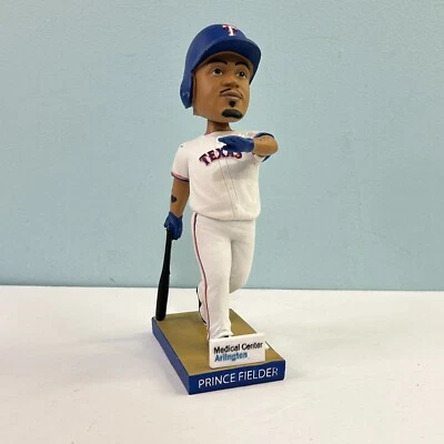 Texas Rangers Prince Fielder Bobblehead 2014 Edición Coleccionista Homero Pose SGA Foto 1 de 4