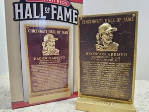 Bronson Arroyo Cincinnati Reds MLB 2023 Reds Hall Of Fame Statue NIB - Picture 1 of 12