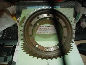 OEM Harley Davidson Servicar G GE juice brake Rear Axle 37T end Chain Sprocket. - Foto 1 di 4