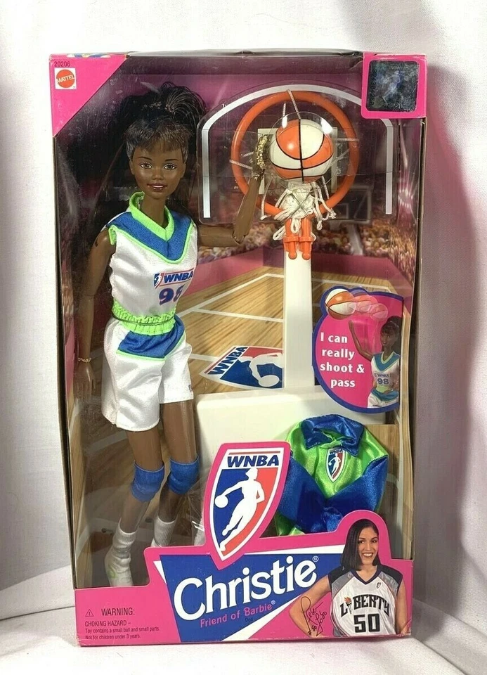 Mattel 20206 Christie Friend of Barbie WNBA Figurine