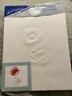 Le Anne Embossed art water color paper 14 x 18 Poppy 