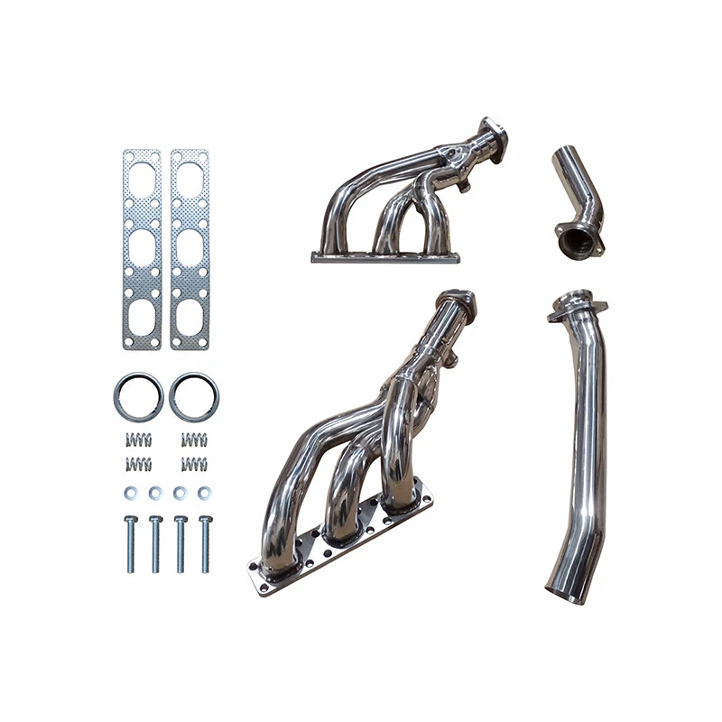 For 1997-02 BMW E46 E39 Z3 2.5L 2.8L 3.0L L6 Exhaust Manifold Headers Stainless Foto 1 de 4