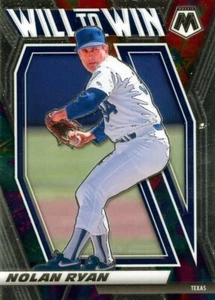 2021 Panini Mosaic Will to Win Nolan Ryan #WTW9 TS1 - Picture 1 of 2