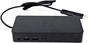 Dell D6000 Docking Station Ultra 4K UHD M4R9V 0M4R9V NO POWER SUPPLY - Picture 1 of 2