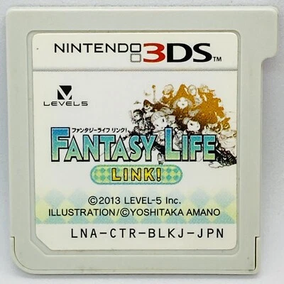 Nintendo 3DS Fantasy Life Link! Japanese RPG life simulation Games Level5 - Image 1 of 2