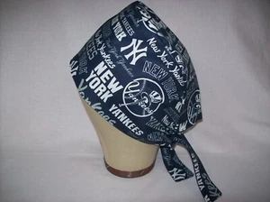 Men/Women Surgical Scrub Cap Lined New York - Picture 1 of 3