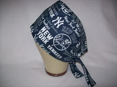 Men/Women Surgical Scrub Cap Lined New York - Image 1 of 3