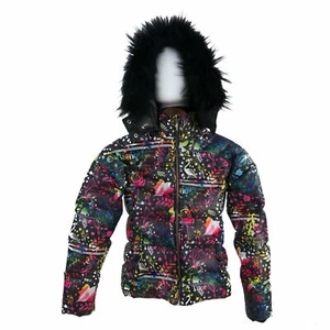 GALLIANO Size 12 Girls Winter Jacket Coat Hooded Puffer Very Warm - Picture 1 of 5