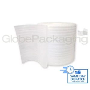 750mm x 20M ROLL OF JIFFY FOAM WRAP PACKAGING UNDERLAY PROTECTION, 1mm THICK - Picture 1 of 6