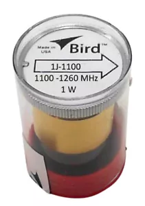Elemento medidor de 43 vatios Bird 1J-1100 1100-1260 MHz 1 vatio (Nuevo) - Imagen 1 de 1