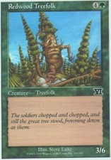 1x Redwood Treefolk MTG 6th Edition / Classic NM Magic Regular