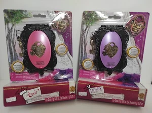 x2 Ever After High Color Compact w/ Swiveling Mirror - Lip Gloss + Eye Shadow - Picture 1 of 3