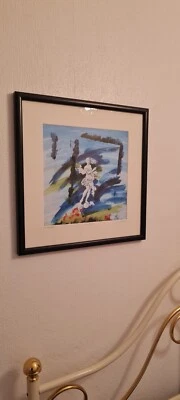 limitiert Farblitographie signiert nummeriert Michael Beckers: Das Glück 190/230 - Bild 1 von 4