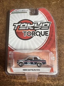 GREENLIGHT 1969 Series 4 DATSUN 510 1/64 TOKYO TORQUE - Picture 1 of 2