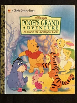 Vintage A Little Golden Book Pooh’s Grand Adventure The Search For… #4904 - Image 1 of 4