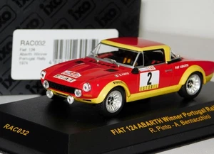 FIAT 124 ABARTH R. PINTO GANADOR PORTUGAL RALLY 1974 IXO RAC032 1/43 - Imagen 1 de 1
