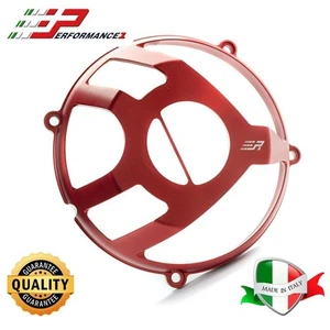 Carter frizione a secco DUCATI in ERGAL DAL PIENO rosso OLD STYLE - Bild 1 von 1