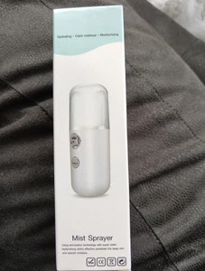 Hydration Sprayer UK Facial Mister Spray Machine Handy Cool Nano USB Mist GlowUp - Picture 1 of 3