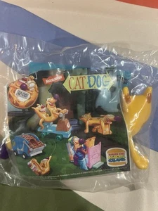 CatDog Burger King Nickelodeon Cat Dog Kids Club Meal Toy Lot Vintage 1999 90's - Picture 1 of 6