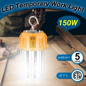 150W LED Temporary Work Light Industrial Warehouse Construction Jobsite Lighting - Picture 1 of 10
