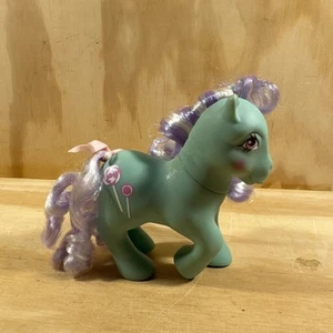 Vintage 1985 My Little Pony MLP G1 Candy Cane Ponys "Mint Dreams" - Bild 1 von 14