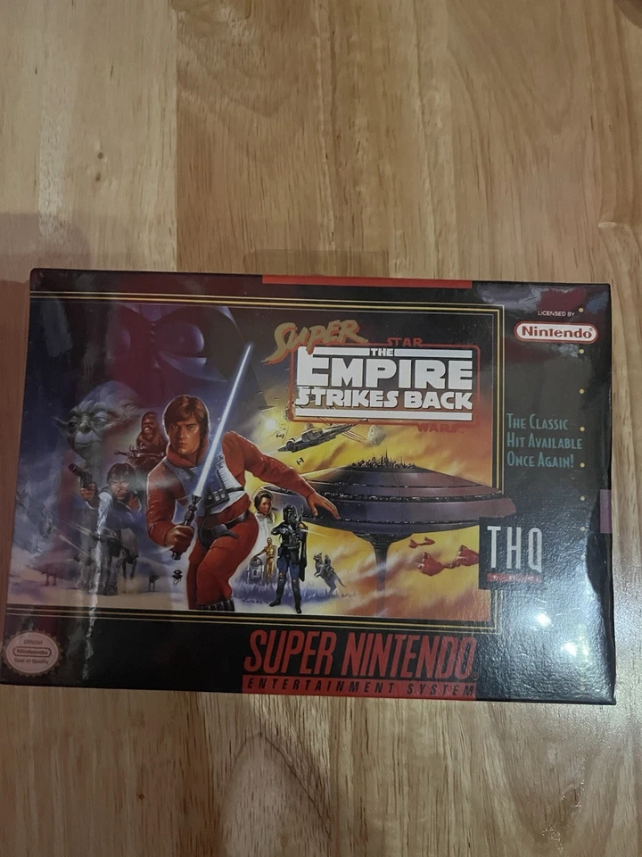 Nintendo Super The Empire Strikes Back Nuevo Precintado Foto 1 de 3