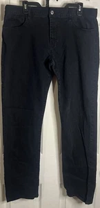 Pantalones de mezclilla Armani Exchange Reg Straight Jamble Droite negros talla 36 - Imagen 1 de 8