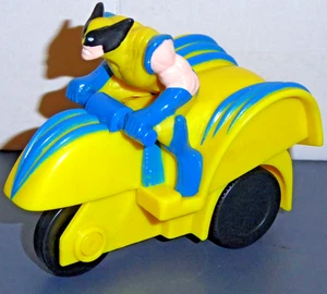 Wolverine 3 ruote Press & Go Racer 1997 Discovery Concepts X-Men Marvel - Foto 1 di 5