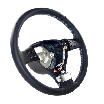 Multifunction Steering Wheel Leather VW Golf 5 V Touran 1T1 Polo 9N3 Wheel,Black - Image 1 of 4