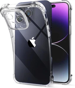 Case for iPhone 11 Pro 5.8" Clear Non-Yellowing Soft Silicone Shockproof Bumper - Bild 1 von 7