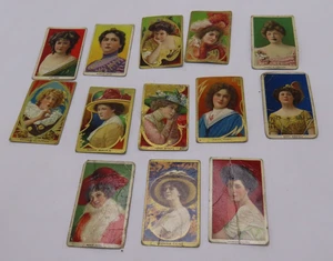 Lote de 13 - Serie Actriz Cigarrillos Turcos FATIMA - Antiguo De Colección - Imagen 1 de 15