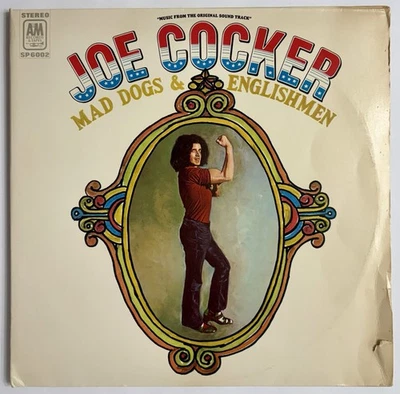 Joe Cocker Mad Dogs & Englishmen Double LP Vinyl Record A&M Fold Out Poster  - Image 1 of 4