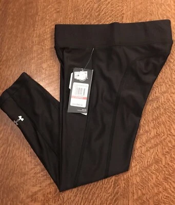 Capris de cintura antideslizante Under Armour para mujer ~ negro ~ talla XS ~ NUEVO CON ETIQUETAS Foto 1 de 4