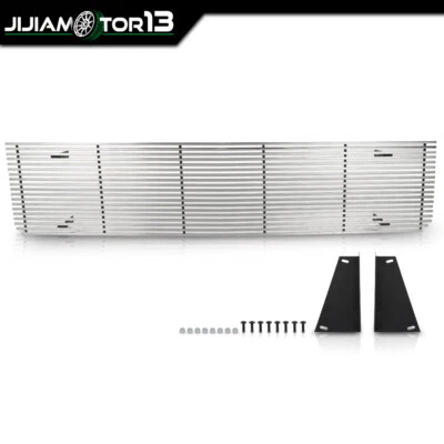 Apto para camioneta Chevy GMC C/K Suburban 73-80 superior acero inoxidable cromo rejilla de billet Foto 1 de 4