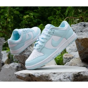 Nike Dunk Low (Pale White/Glacier Blue). Brand New. Mens Size: 10 - 14. - Picture 1 of 11