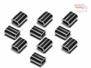 10 X SWAGES for 1.6mm Stainless rope Swag Crimp CLAMP FERRULE @ - Picture 1 of 4