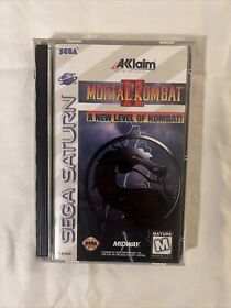 Mortal Kombat II (Sega Saturn, 1996) Compete In Great Condition