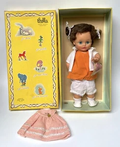 Poupée Bella J/610 TBE en boite d'origine 1958-60 avec shampooing médaille - Imagen 1 de 21